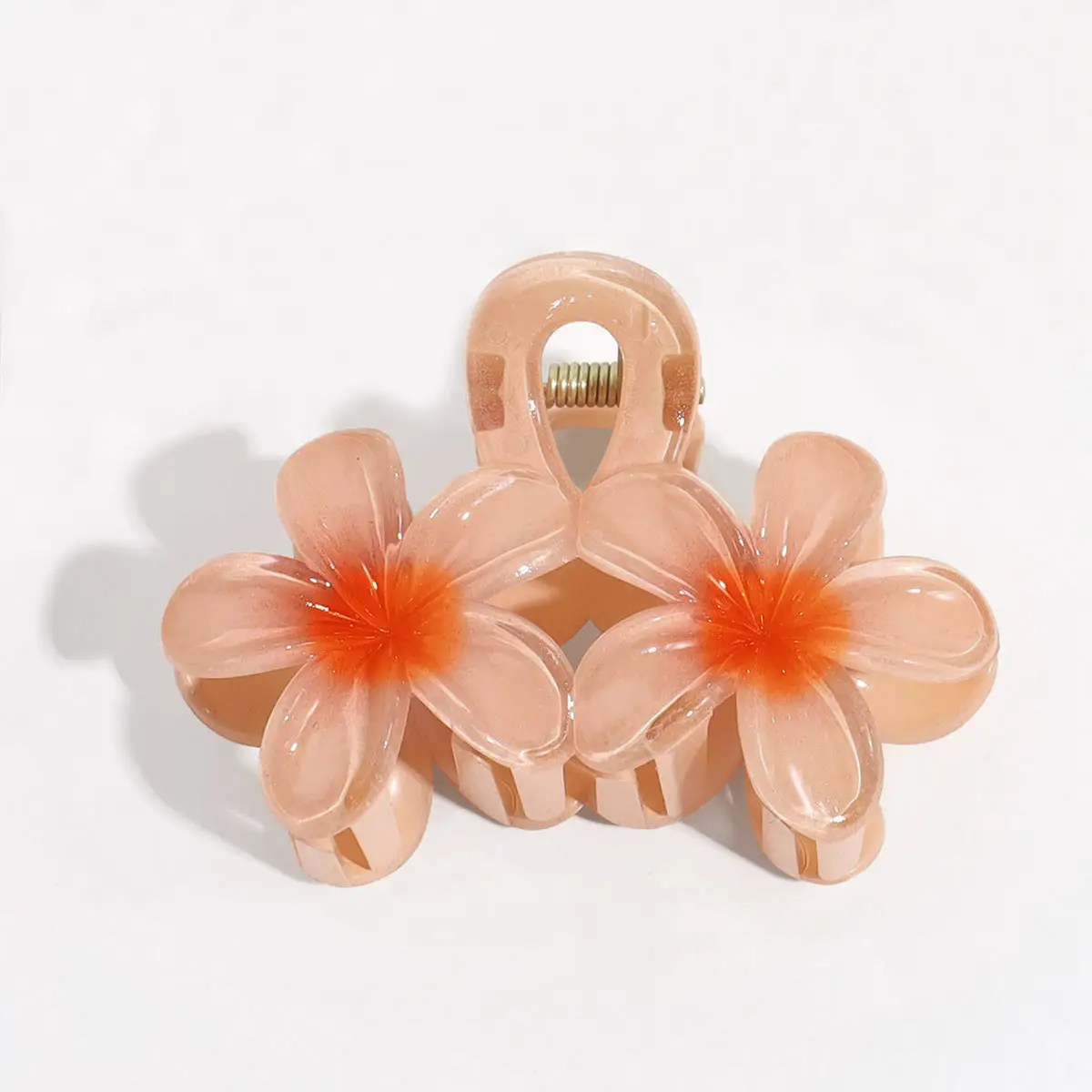 Purple Floral Hair Clips with Crystal Accents - Image 29