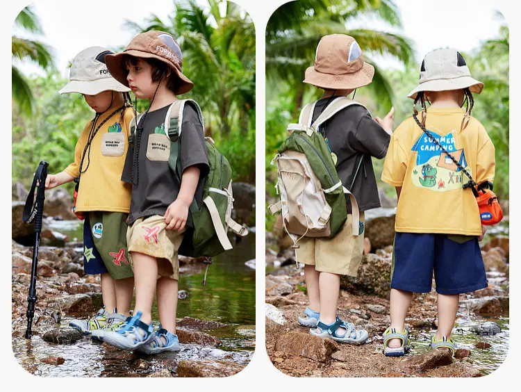 Camping Shorts Set for Kids Boys Girls Summer Wear — feature 43