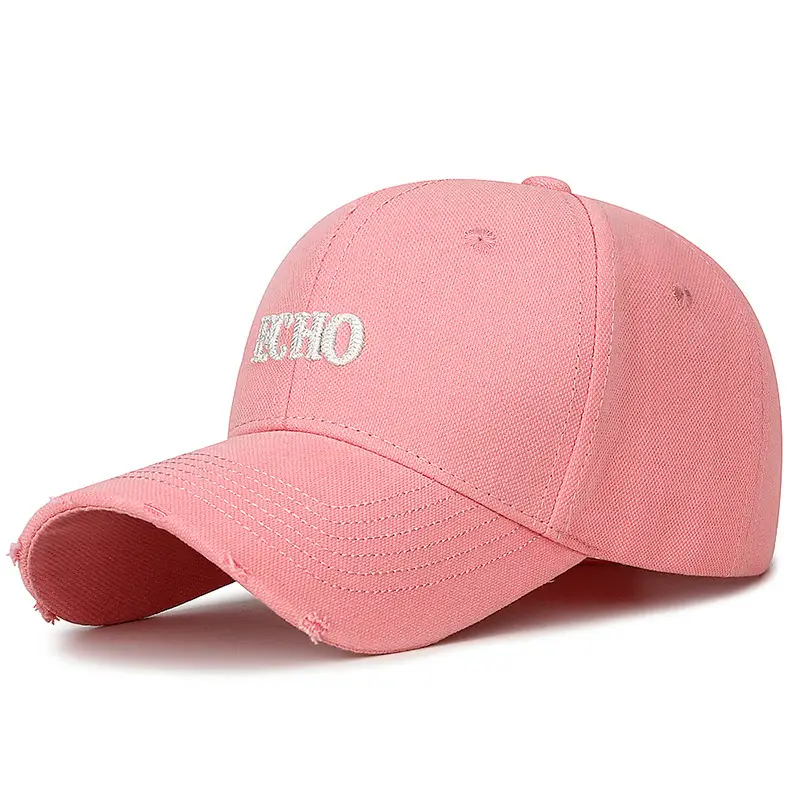 Men's Black ECHO Baseball Cap with Hole-In-Wall - Image 10
