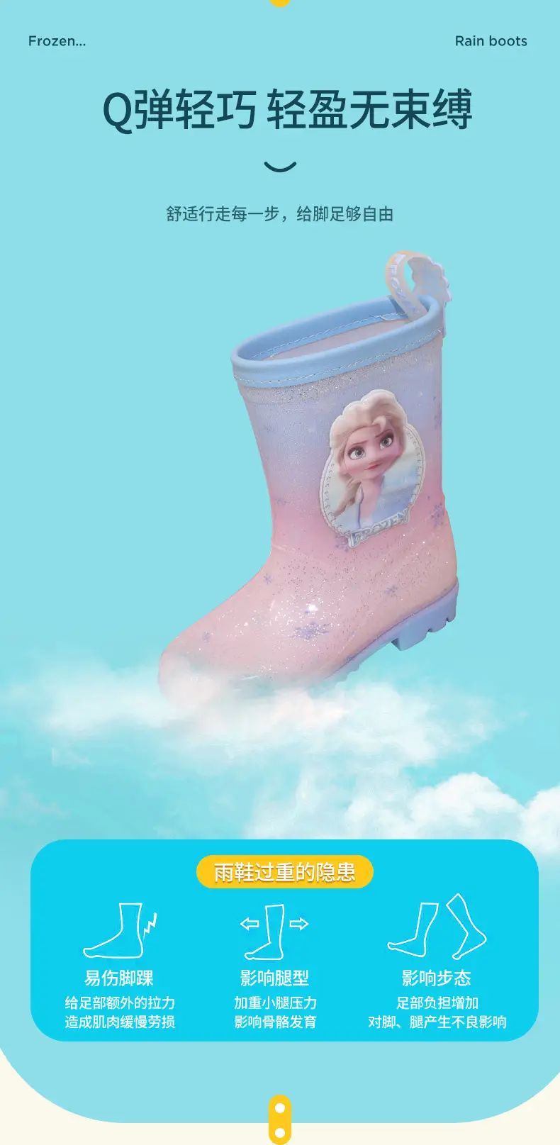【Super Value Special Offer】Children's Rain Boots, While Supplies Last, No Restock 1 — feature 10