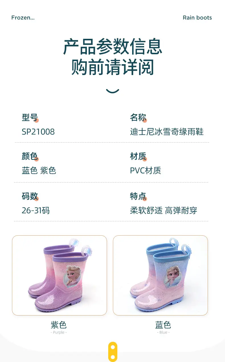 【Super Value Special Offer】Children's Rain Boots, While Supplies Last, No Restock 1 — feature 12