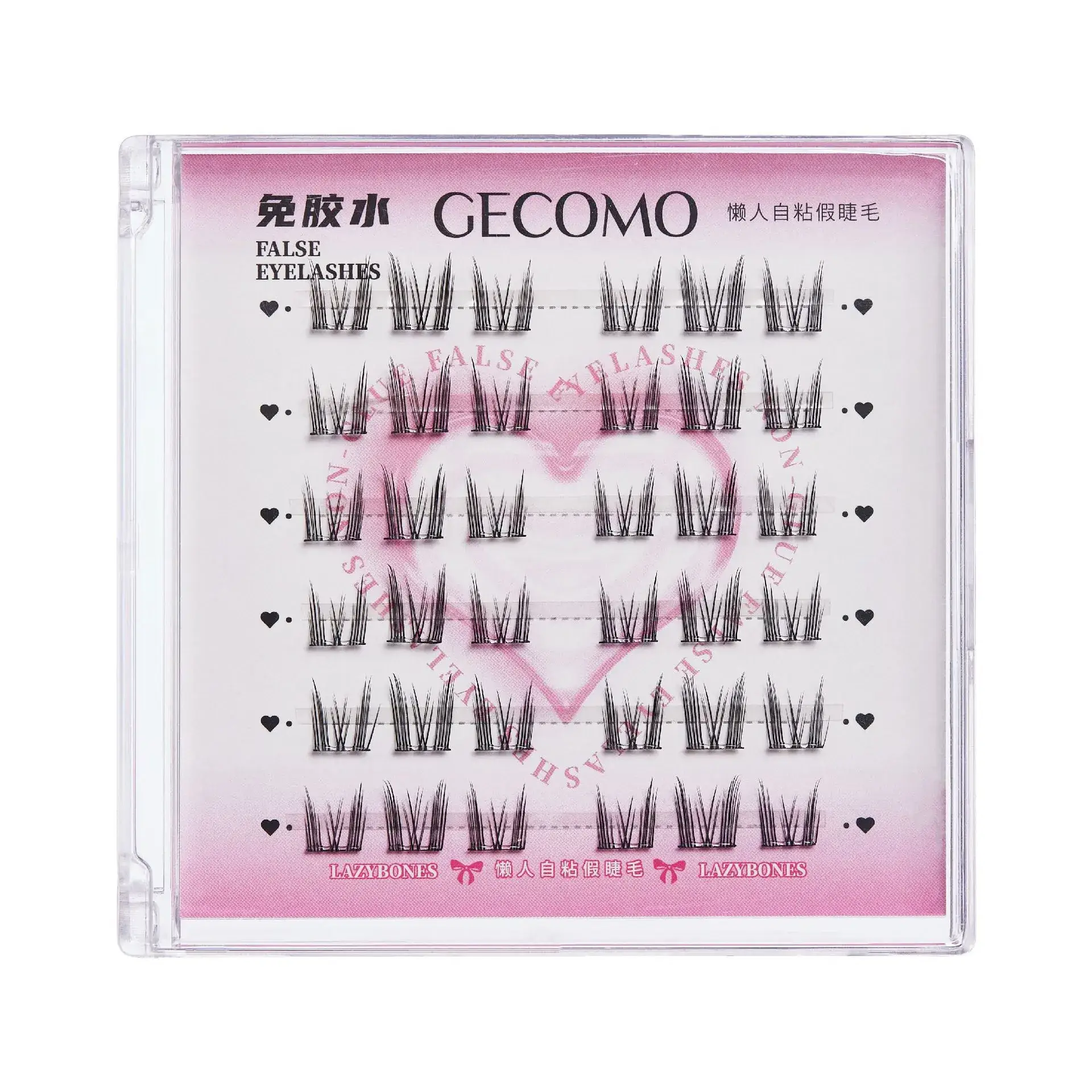 Self-adhesive false eyelashes cat ear fox eye - Image 22
