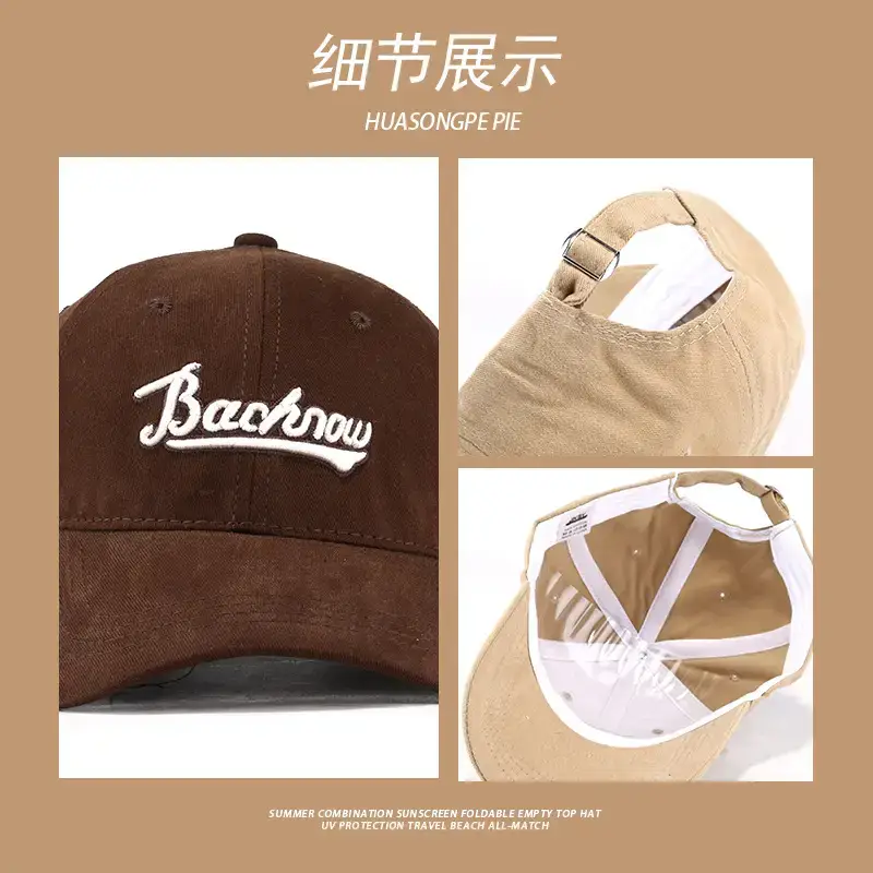 Huasoncope Blue Embroidered Peak Cap — feature 11