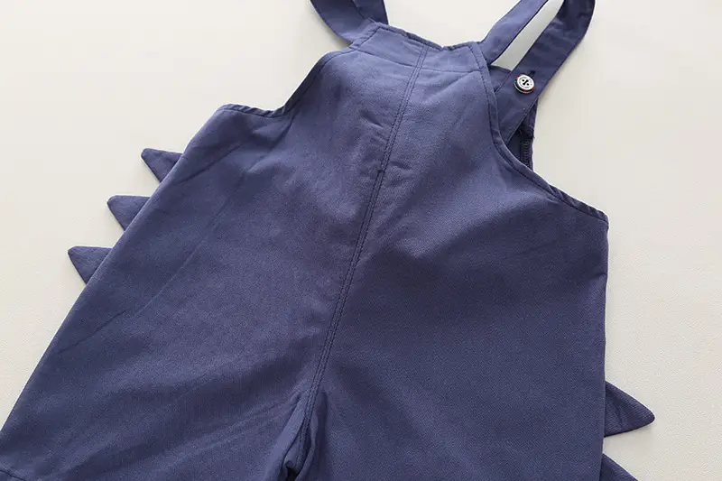Baby Overlooked Design Cotton T-Shirt Shorts Set Blue — feature 14