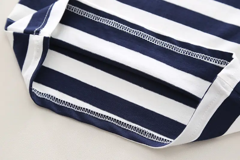 Baby Overlooked Design Cotton T-Shirt Shorts Set Blue — feature 9