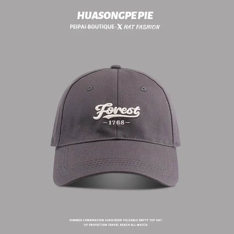Men 3D Lettered Big Head Baseball Cap Sun Proof — feature 3