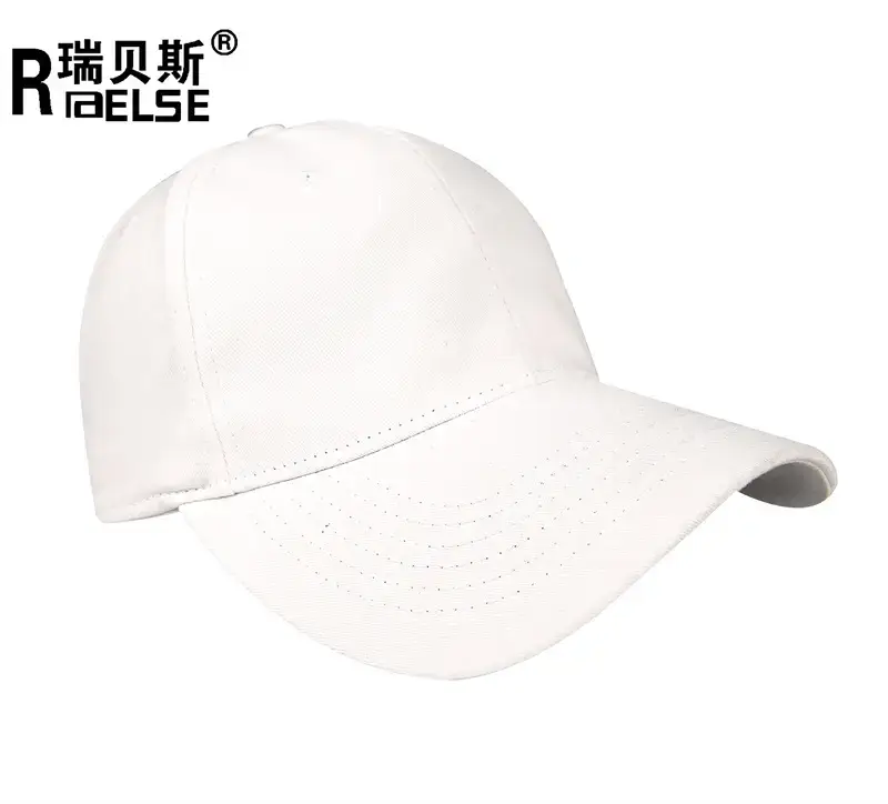 Men's Beige Adjustable Cap with Brand Logo - Image 2