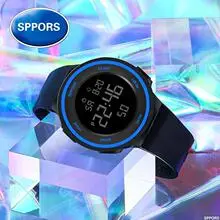 Waterproof Korean Style Sports Boy Digital Watch — feature 10
