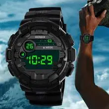 Waterproof Korean Style Sports Boy Digital Watch — feature 2