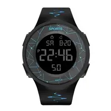 Waterproof Korean Style Sports Boy Digital Watch — feature 6