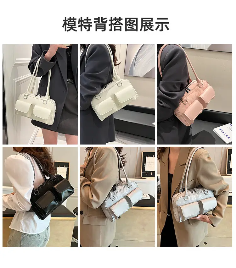 White PU Shoulder Bag for Women 2024 New Arrival — feature 18