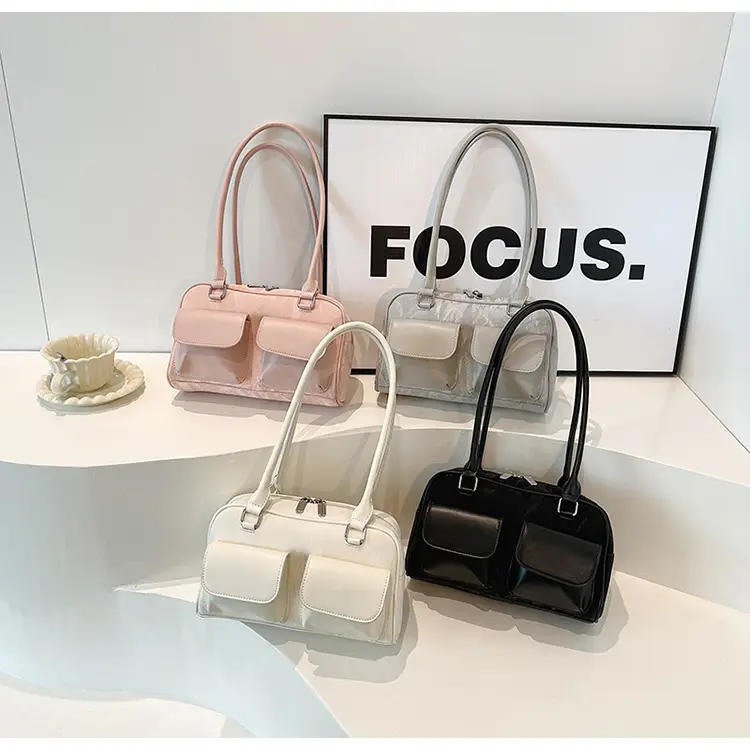 White PU Shoulder Bag for Women 2024 New Arrival — feature 23