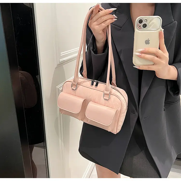 White PU Shoulder Bag for Women 2024 New Arrival — feature 24