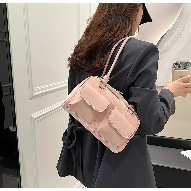 White PU Shoulder Bag for Women 2024 New Arrival — feature 25