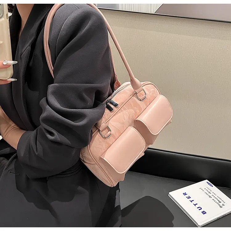 White PU Shoulder Bag for Women 2024 New Arrival — feature 27