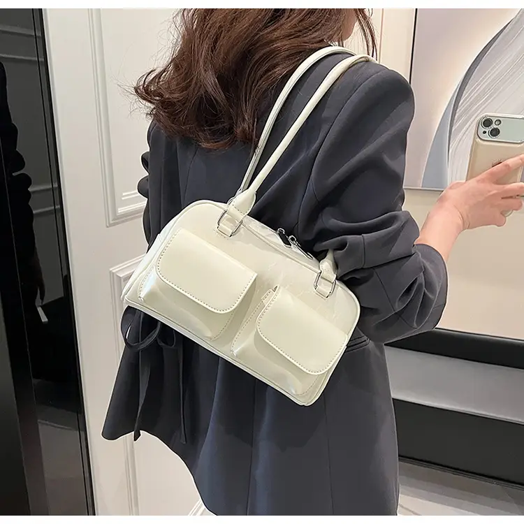 White PU Shoulder Bag for Women 2024 New Arrival — feature 28