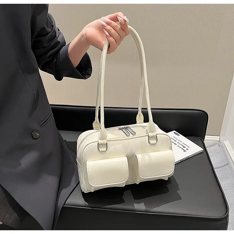 White PU Shoulder Bag for Women 2024 New Arrival — feature 30