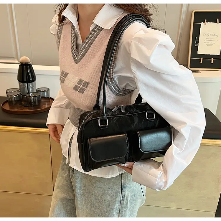 White PU Shoulder Bag for Women 2024 New Arrival — feature 32