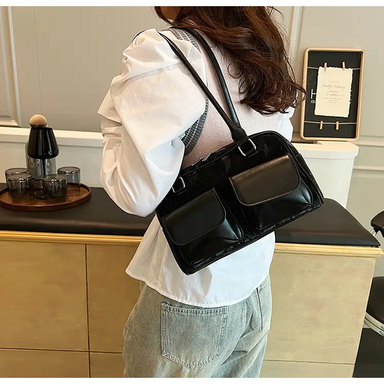 White PU Shoulder Bag for Women 2024 New Arrival — feature 33