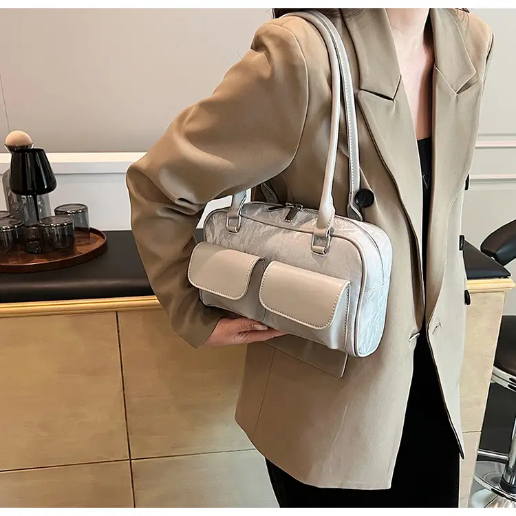 White PU Shoulder Bag for Women 2024 New Arrival — feature 34