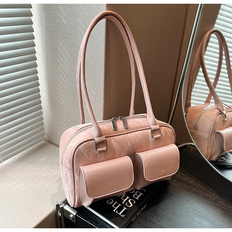 White PU Shoulder Bag for Women 2024 New Arrival — feature 38