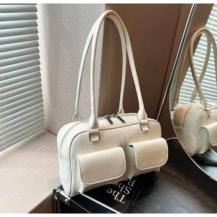 White PU Shoulder Bag for Women 2024 New Arrival — feature 39