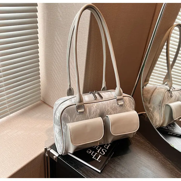 White PU Shoulder Bag for Women 2024 New Arrival — feature 40
