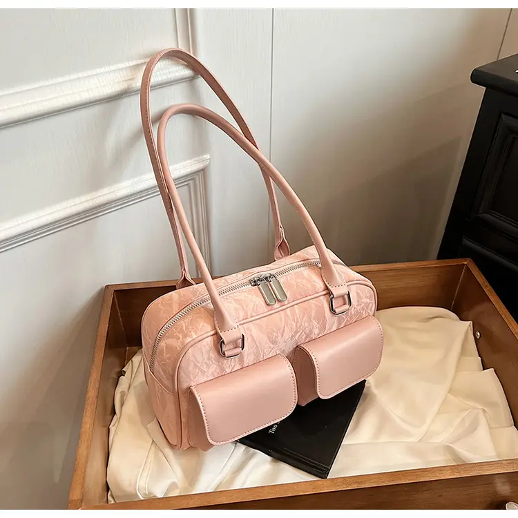 White PU Shoulder Bag for Women 2024 New Arrival — feature 41