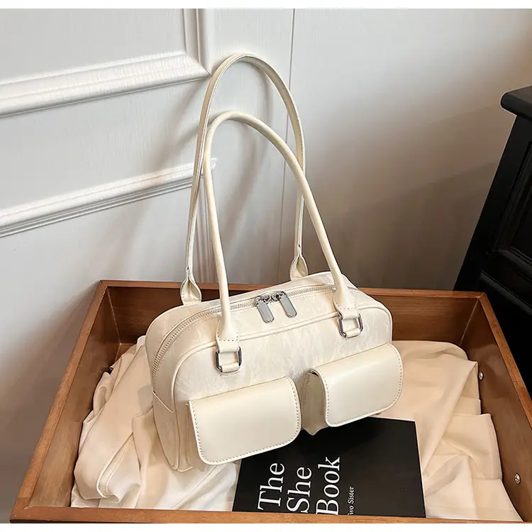 White PU Shoulder Bag for Women 2024 New Arrival — feature 42