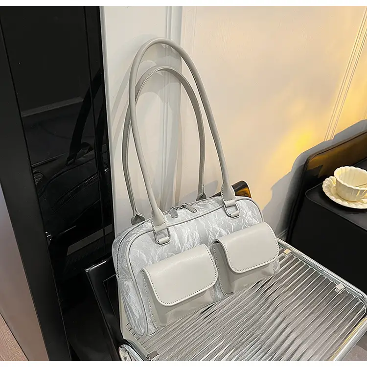 White PU Shoulder Bag for Women 2024 New Arrival — feature 46