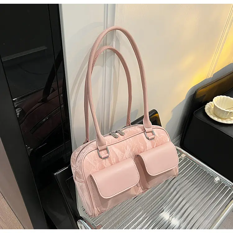 White PU Shoulder Bag for Women 2024 New Arrival — feature 47