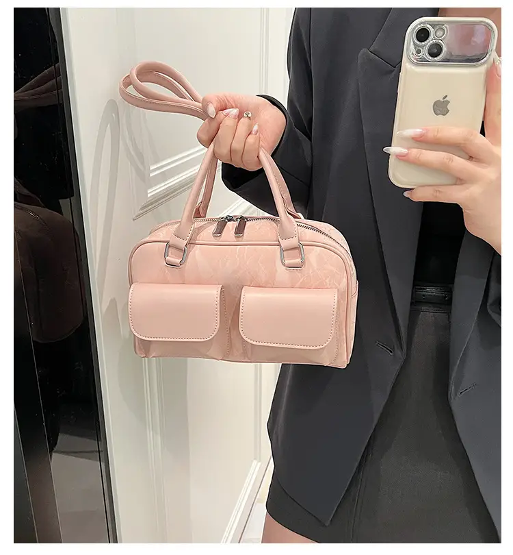 White PU Shoulder Bag for Women 2024 New Arrival — feature 9