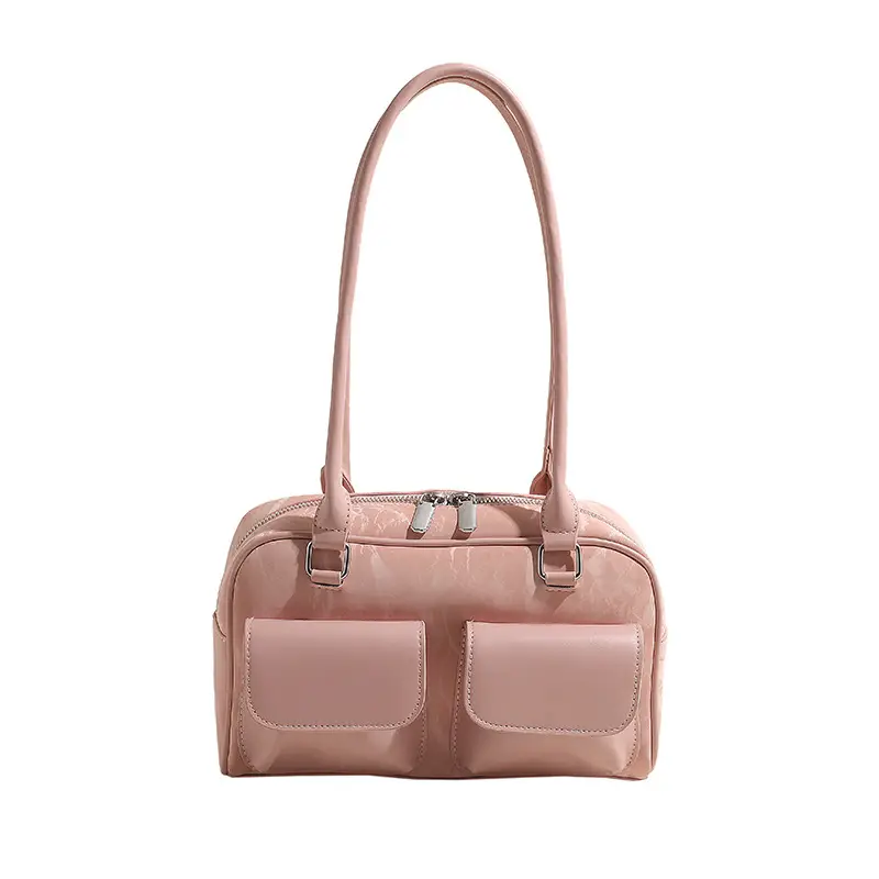 White PU Shoulder Bag for Women 2024 New Arrival - Image 3