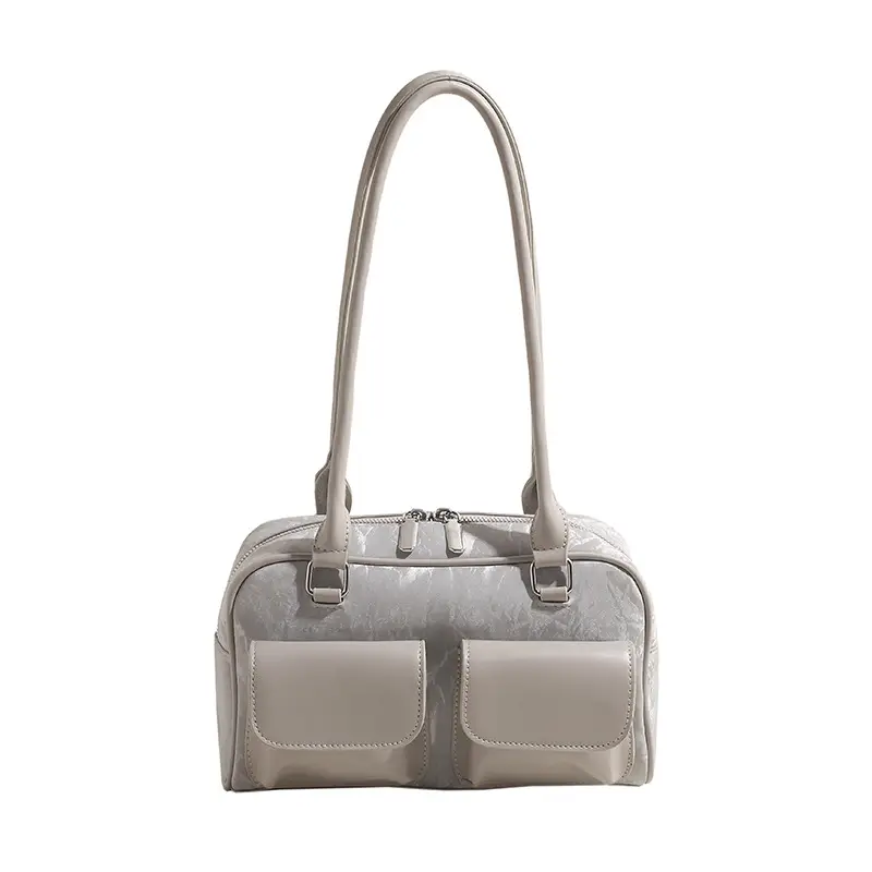 White PU Shoulder Bag for Women 2024 New Arrival - Image 4