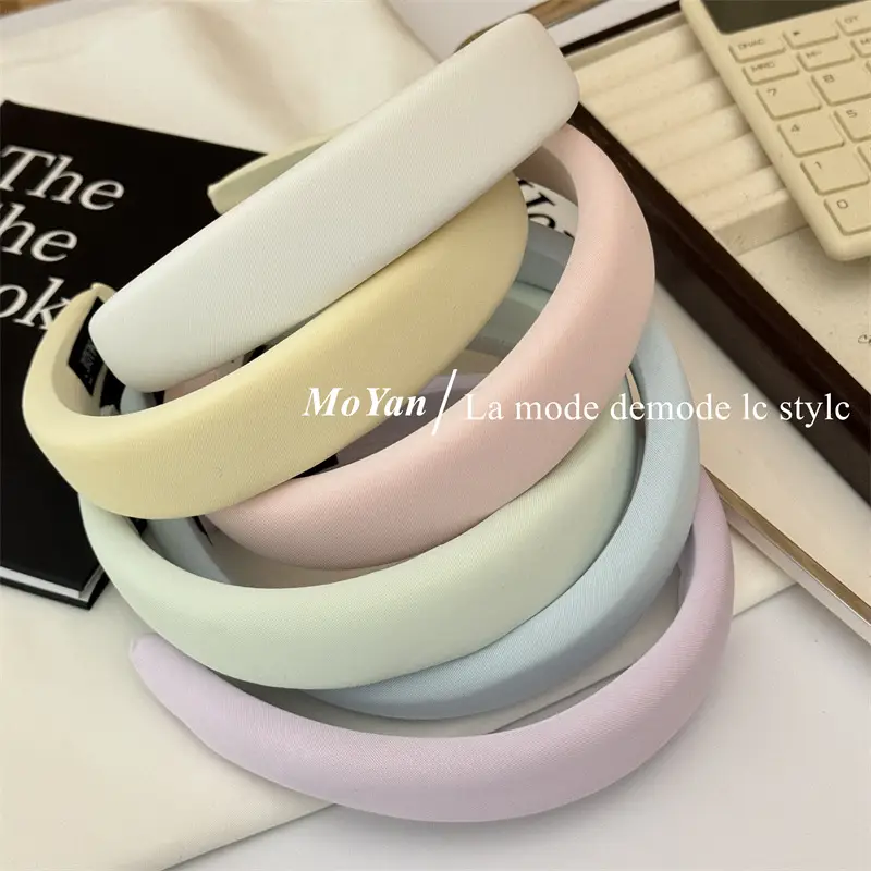 Korean Style Cream Headband for Women 2024 - Image 2
