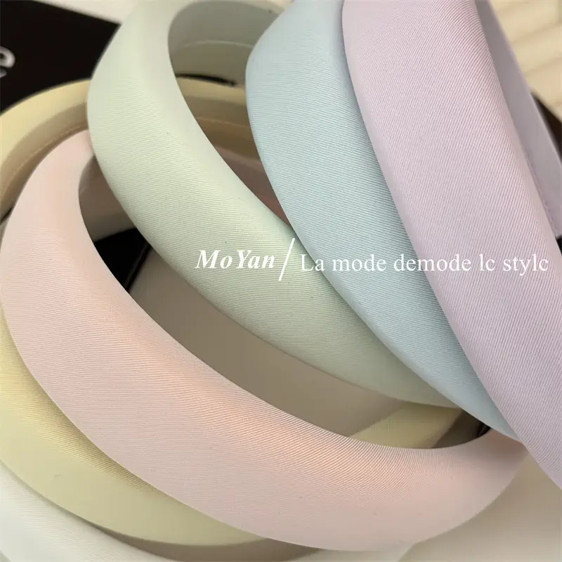 Korean Style Cream Headband for Women 2024 - Image 5