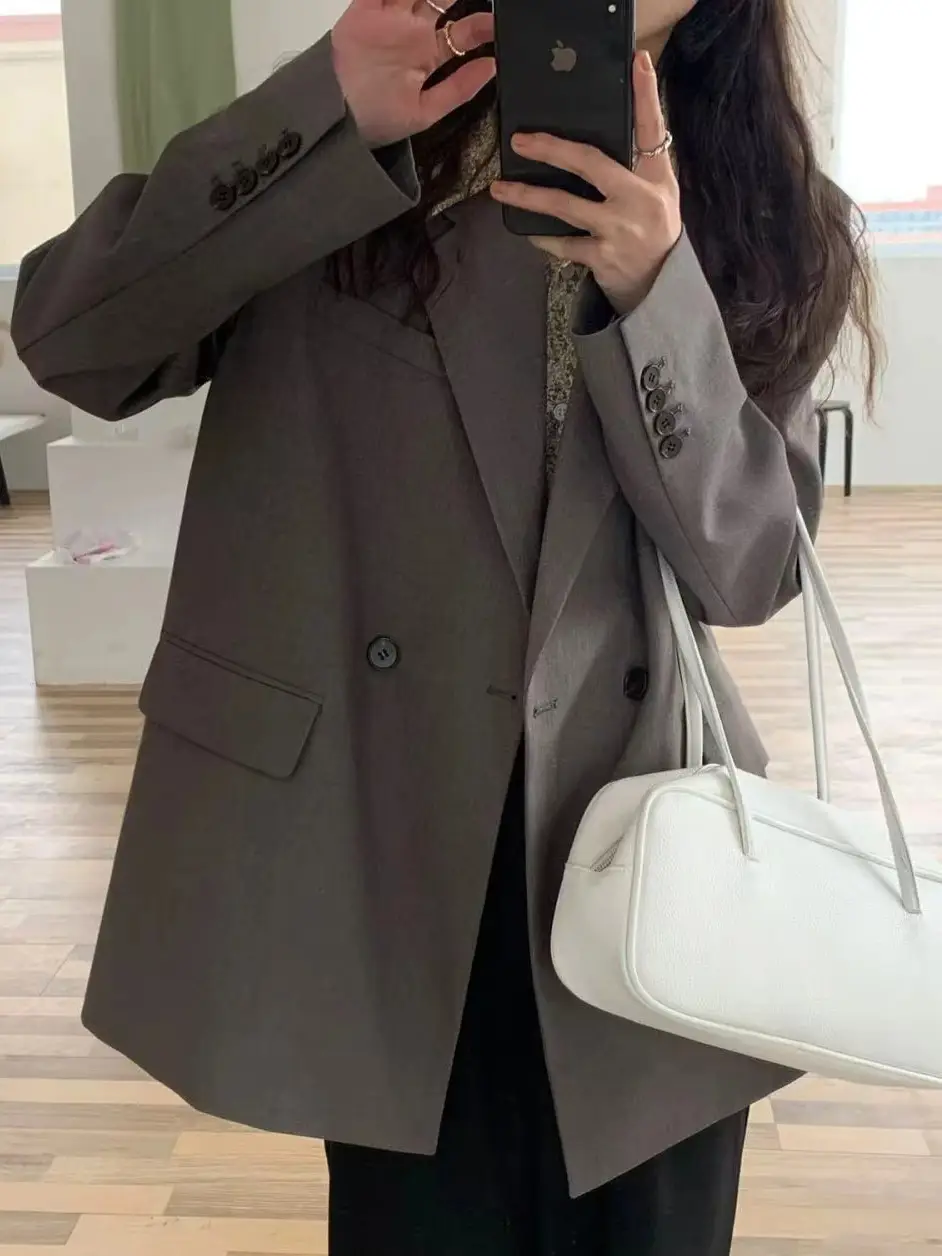 Women Shoulder Bag Brown Leather Satchel 2025 — feature 14