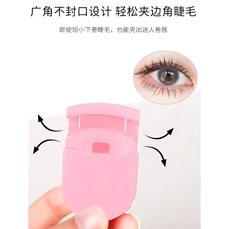 Portable Eyelash Curler Pink & Mint - Image 8