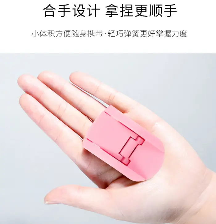 Portable Eyelash Curler Pink & Mint — feature 6