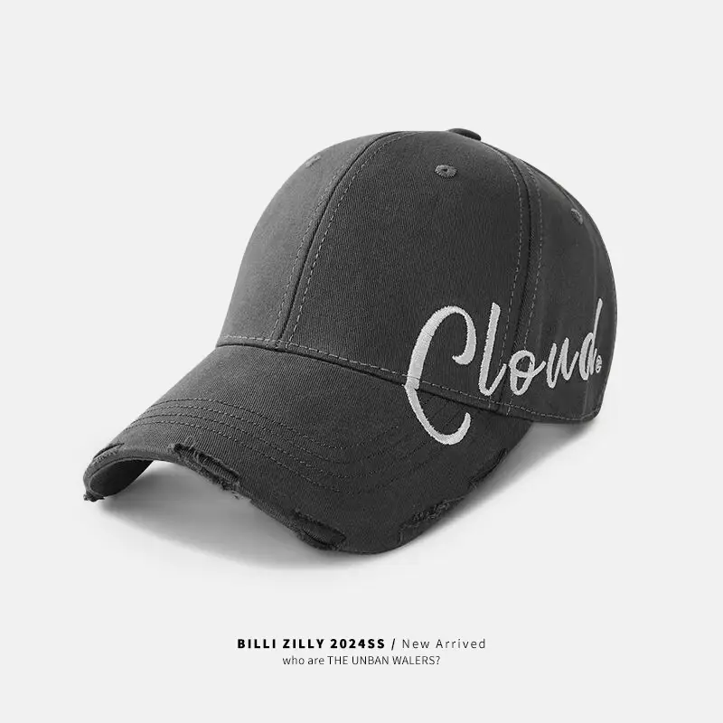 Beige Crewn't Embroidered Baseball Cap Women Men Summer - Image 8