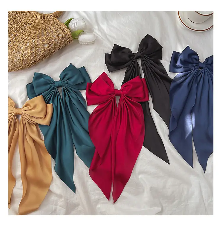 Black Bow Hairpin Clip for Women — feature 5