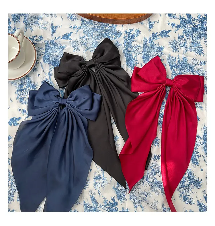 Black Bow Hairpin Clip for Women — feature 6