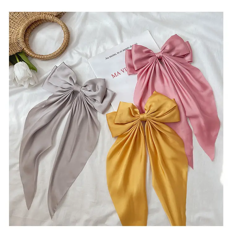 Black Bow Hairpin Clip for Women — feature 7