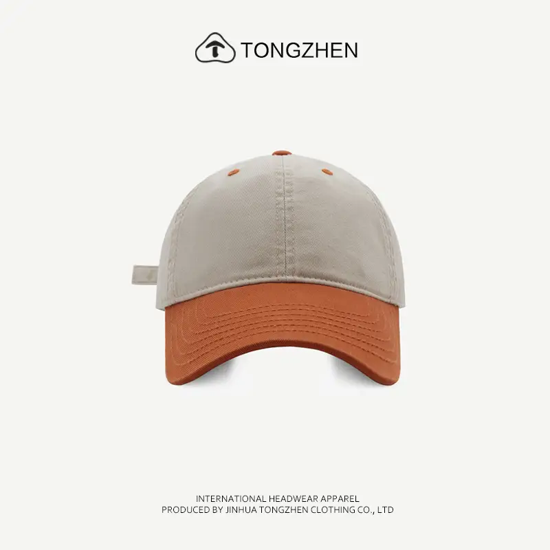 Men's Blue Maroon Peaked Baseball Cap - Image 10