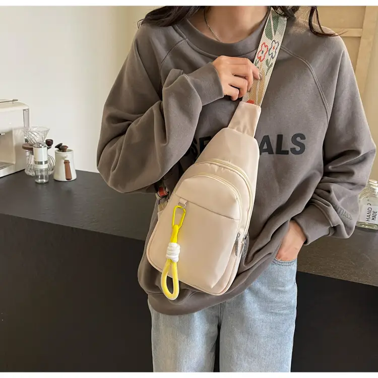 Pink Multi-Compartment Shoulder Bag for Women — feature 29