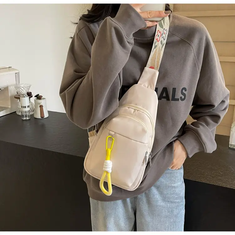 Pink Multi-Compartment Shoulder Bag for Women — feature 32