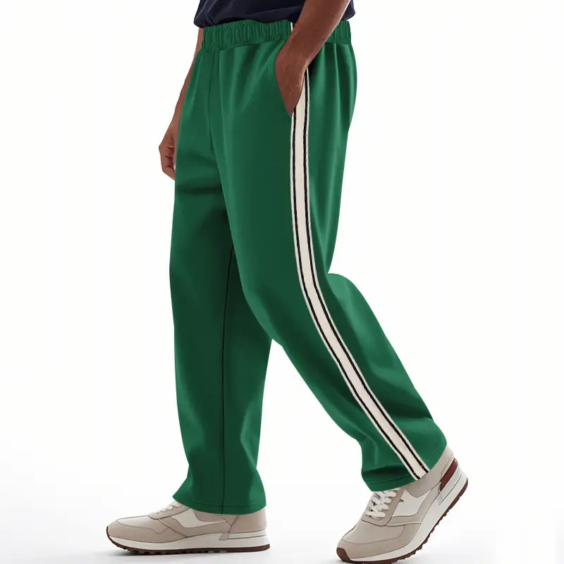 Men's 2025 Cross-Border Pants Loose Side Striped Wide Leg — feature 25