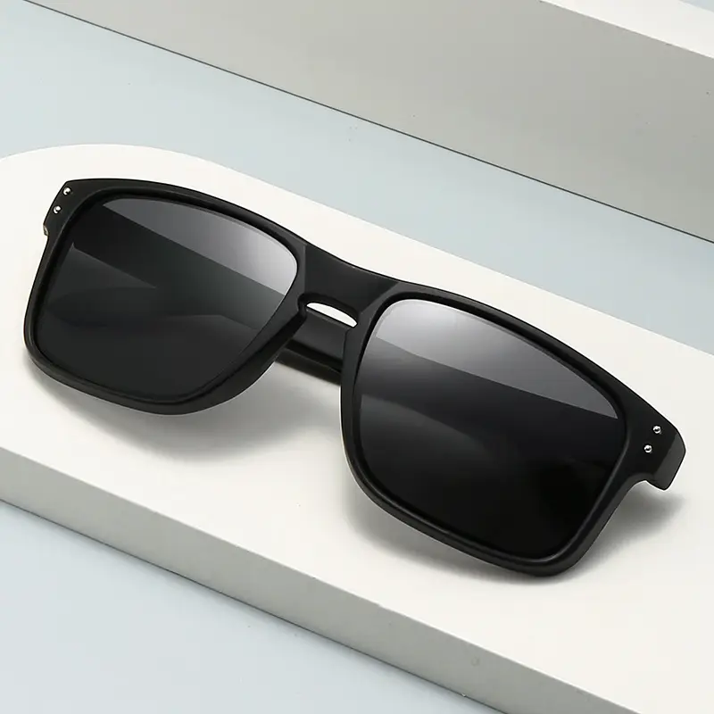 Polarized Sports Sunglasses Black Anti-Glare Film 3232 - Image 7