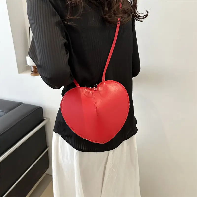 Women Heart-Shaped Underarm Bags 2024 Summer - Image 8