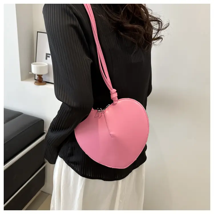 Women Heart-Shaped Underarm Bags 2024 Summer — feature 16